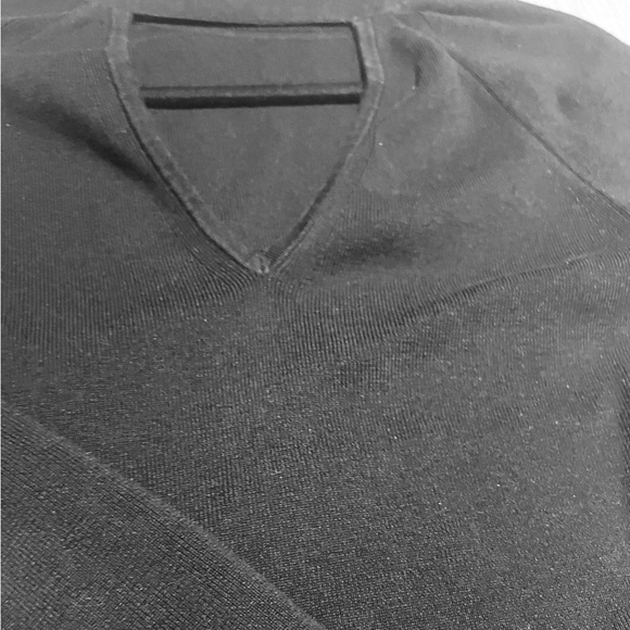 Keyhole Black Turtle Neck Sweater - Picture 3 of 9